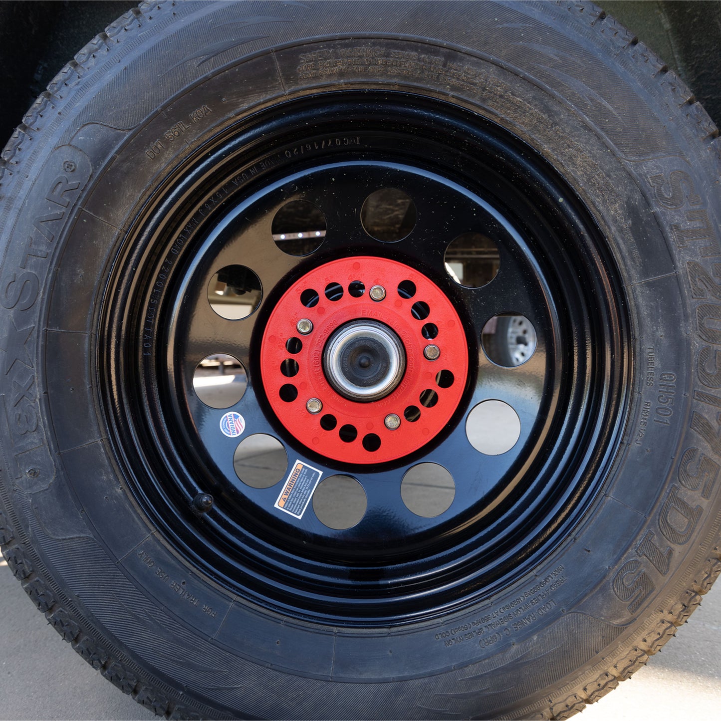 Plastic 5 Lug Bolt Pattern Template