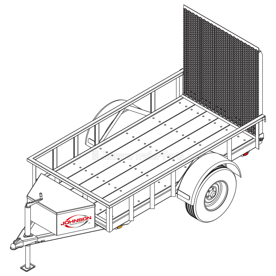 Utility Trailer Blueprints Salo Trailer Parts