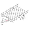 6' 4" x 10' Utility Trailer Plans Blueprints - 3,500 lb Capacity