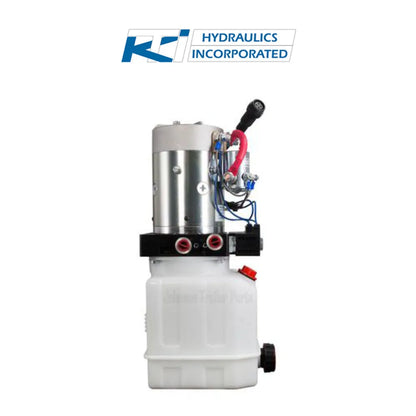 3 Quart 24V KTI Double Acting Hydraulic Pump