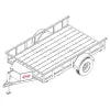 6' x 10' Utility Trailer Plans Blueprints - 3,500 lb Capacity