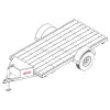 5' x 10' Utility Trailer Plans Blueprints - 3,500 lb Capacity