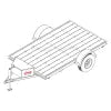 6' x 10' Utility Trailer Plans Blueprints - 3,500 lb Capacity